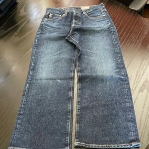 AG Adriano Goldschmied Kinsley High Rise Pop Crop jeans